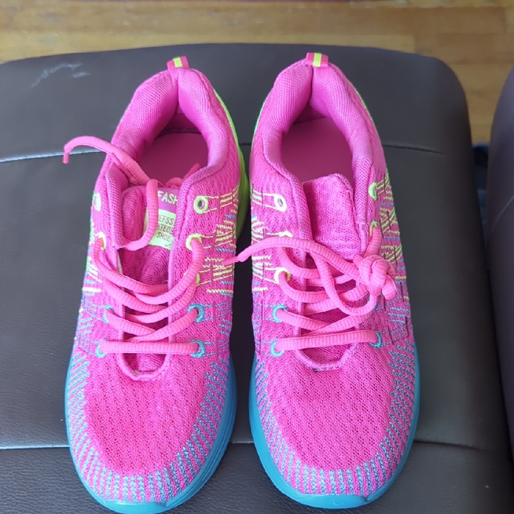 Pink and Blue Women's Sneakers